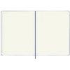 Notitieboek Moleskine XL 190x250mm blanco hard cover hydrangea blue foto