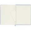 Notitieboek Moleskine XL 190x250mm blanco hard cover hydrangea blue foto