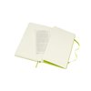 Carnet Moleskine large 130x210mm uni couverture rigide vert citron Photo