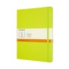 Carnet Moleskine XL 190x250mm ligné couverture rigide vert citron Photo