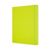 Carnet Moleskine XL 190x250mm ligné couverture rigide vert citron Photo