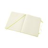 Carnet Moleskine XL 190x250mm ligné couverture rigide vert citron Photo