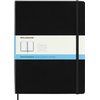 Carnet Moleskine XL 190x250mm pointillé couverture rigide noir Photo