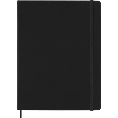 Carnet Moleskine XL 190x250mm pointillé couverture rigide noir