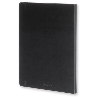 Carnet Moleskine XL 190x250mm pointillé couverture rigide noir