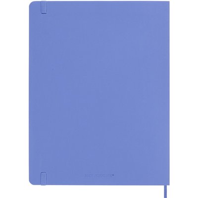 Notitieboek Moleskine XL 190x250mm lijn soft cover hydrangea blue