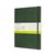Carnet Moleskine XL 190x250mm uni couverture souple vert myrte