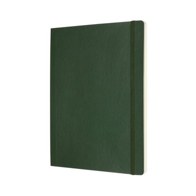 Carnet Moleskine XL 190x250mm uni couverture souple vert myrte