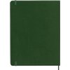 Carnet Moleskine XL 190x250mm uni couverture souple vert myrte Photo