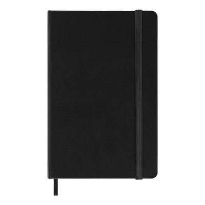 Carnet Moleskine Pocket 90x140mm pointillé couverture rigide noir