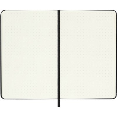 Carnet Moleskine Pocket 90x140mm pointillé couverture rigide noir