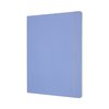 Notitieboek Moleskine XL 190x250mm blanco soft cover hydrangea blue foto