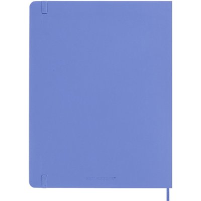 Notitieboek Moleskine XL 190x250mm blanco soft cover hydrangea blue