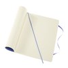 Notitieboek Moleskine XL 190x250mm blanco soft cover hydrangea blue foto