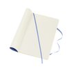 Notitieboek Moleskine large 130x210mm blanco soft cover hydrangea blue foto