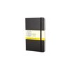 Carnet Moleskine Pocket 90x140mm carreau 5x5mm couverture rigide noir Photo