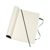 Carnet Moleskine large 130x210mm pointillé couverture souple noir Photo