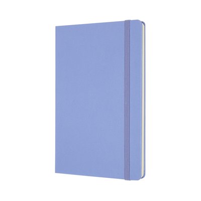 Notitieboek Moleskine large 130x210mm blanco hard cover hydrangea blue