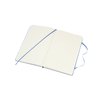 Notitieboek Moleskine large 130x210mm blanco hard cover hydrangea blue foto