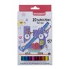 Feutre Bruynzeel Kids Super Point set 20 couleurs Photo