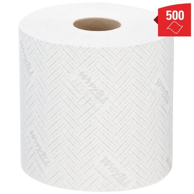Poetspapier WypAll L10 1-laags 500 vel wit 7406