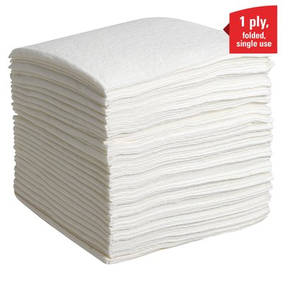 Chiffon WypAll 7471 L40 1 épaisseur 18x 56 feuilles blanc