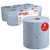 Poetspapier WypAll L10 1-laags 630 vel blauw 7494