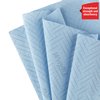 Poetspapier WypAll L10 1-laags 630 vel blauw 7494 foto