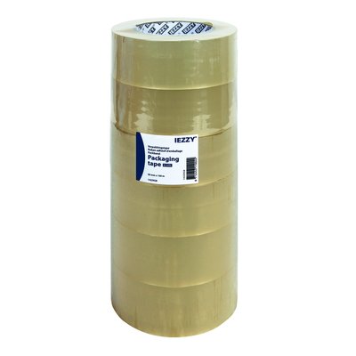 Ruban d'emballage IEZZY PP 150mx50mm (Jumbo) 6 rouleaux