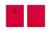 Schrift Adoc Business A5 lijn 144 pagina's 90gr rood
