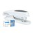 Nietmachine Rapesco Germ-Savvy Less Effort Eco Sting Ray antibacterieel wit