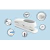 Nietmachine Rapesco Germ-Savvy Less Effort Eco Sting Ray antibacterieel wit foto