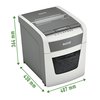 Destructeur Leitz IQ Auto+ Small Office 50X P4 particules 4x28mm Photo