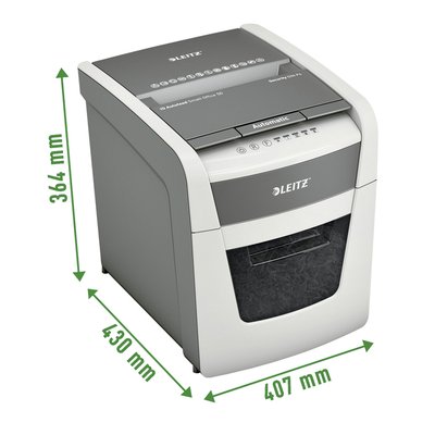 Destructeur Leitz IQ Auto+ Small Office 50X P4 particules 4x28mm