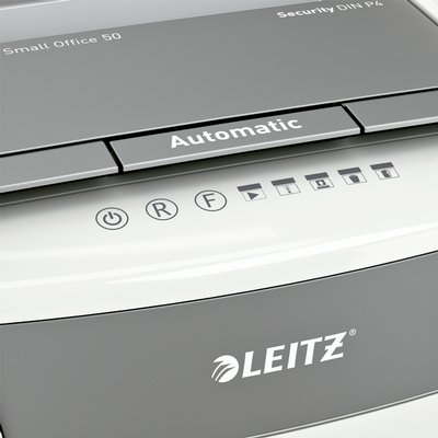 Destructeur Leitz IQ Auto+ Small Office 50X P4 particules 4x28mm
