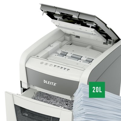 Destructeur Leitz IQ Auto+ Small Office 50X P4 particules 4x28mm