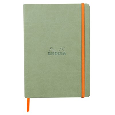 Carnet de notes Rhodia A5 ligné 80 feuilles 90g céladon