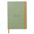 Carnet de notes Rhodia A5 ligné 80 feuilles 90g céladon