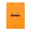 Bloc Rhodia A6 ligné 80 feuilles 80g orange Photo