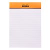 Bloc Rhodia A6 ligné 80 feuilles 80g orange Photo