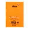 Bloc Rhodia A6 ligné 80 feuilles 80g orange Photo