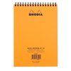 Bloc Rhodia A5 ligné 160 pages 80g spirale orange Photo