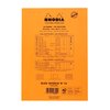 Schrijfblok Rhodia A5 lijn 80 vel 80gr met kantlijn oranje foto