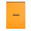 Bloc Rhodia A4 ligné 160 pages 80g spirale orange Photo