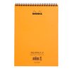 Bloc Rhodia A4 ligné 160 pages 80g spirale orange Photo