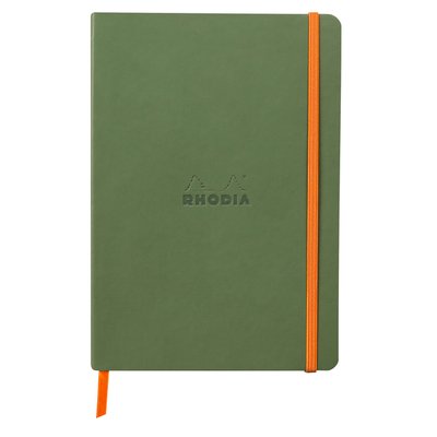 Carnet de notes Rhodia A5 ligné 80 feuilles 90g vert sauge