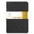Schrift Clairefontaine A5 lijn 96 pagina's 90gr zwart seal à 2 stuks