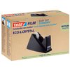 Dévidoir ruban Tesa eco & crystal 59045 noir 1 rouleau 19mmx10m Photo