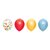 Ballon Haza Over The Rainbow 30cm 6 pièces assorti