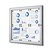 Vitrine d'affichage Quantore Luxe 6x A4 argent